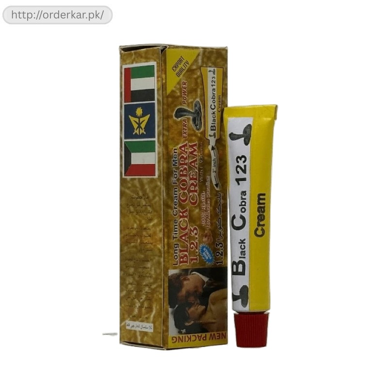 Black Cobra Cream in Pakistan