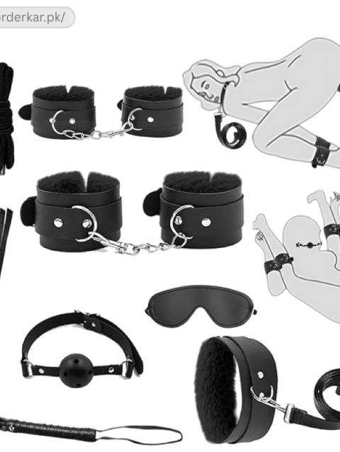 8 Pcs Sex Bondage Set for Beginners In Pakistan